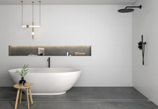 Керамогранит Geotiles Ceramica Basic Bianco арт. ЦБ-00060597 (60х120х0,9) матовый